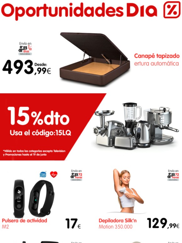   Recuerda que tienes un 15% EXTRA