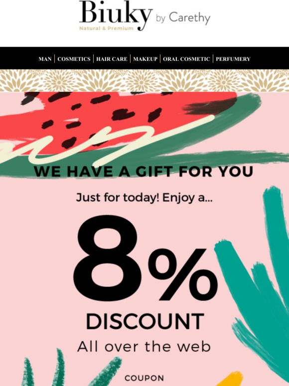 𝗝𝗨𝗦𝗧 𝗧𝗢𝗗𝗔��! 𝟴% 𝗢𝗙𝗙