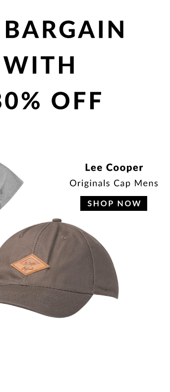 lee cooper flat cap