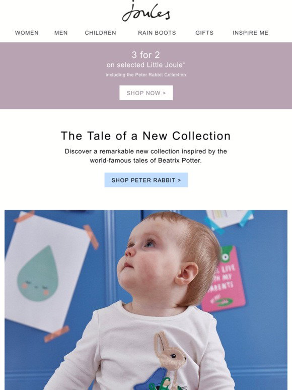 Joules Rabbit Joules: The Peter Rabbit collection | Milled