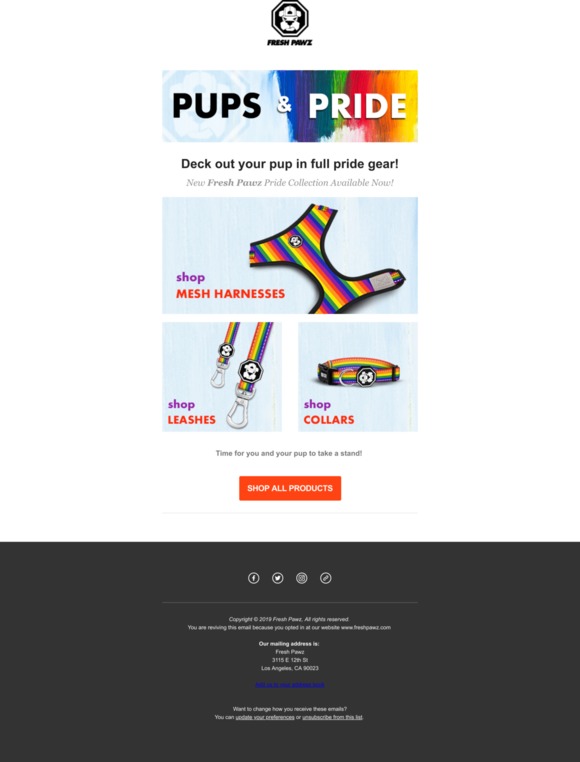 NEW Pride Month Dog Accessories - Shop Now!