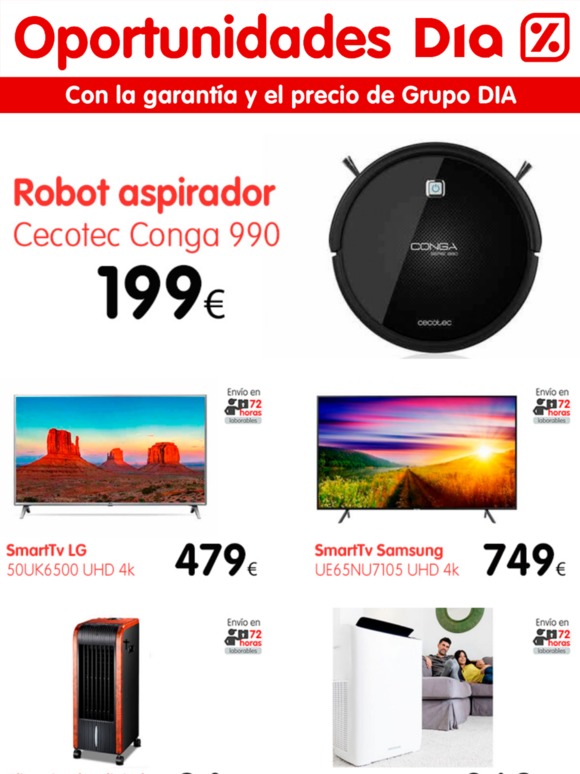  Robot aspirador Conga 990 de Cecotec por 199€