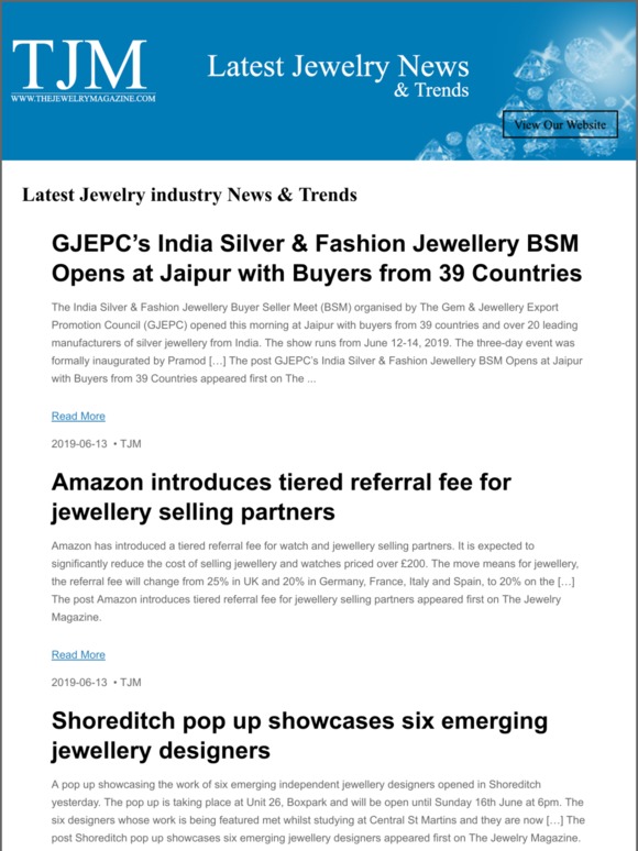The Jewelry Magazine GJEPC’s India Silver & Fashion Jewellery BSM