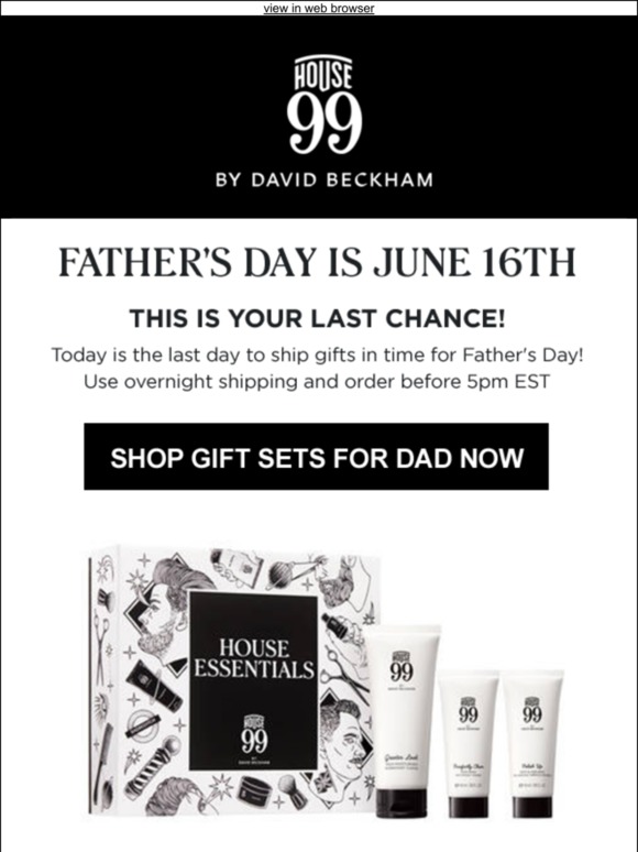 Last Chance to Ship Gift Sets For Dad!
