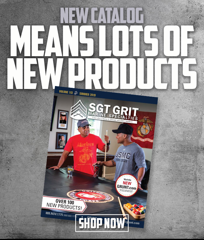 Sgt. Grit Marine Specialties New Catalog Always Means Lots of New USMC