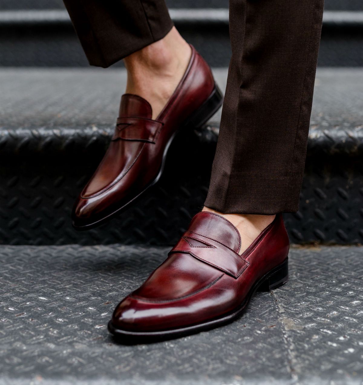 loafers oxblood