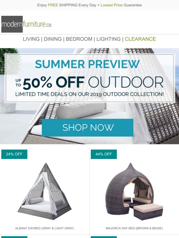 Up to 50% OFF Outdoor - Summer Preview Starts Now!