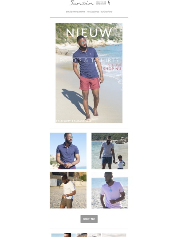 NIEUW! Sanwin Polo's & T-shirts! 💥