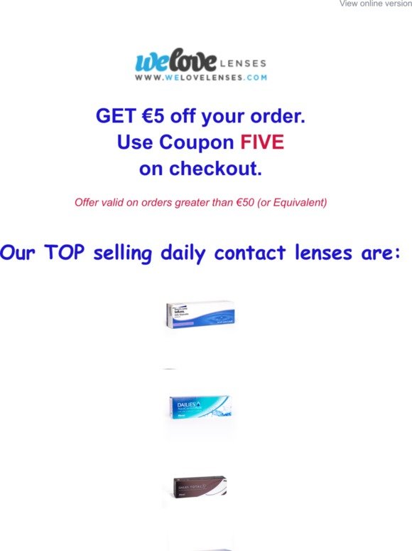 👍 € 5 OFF your order  