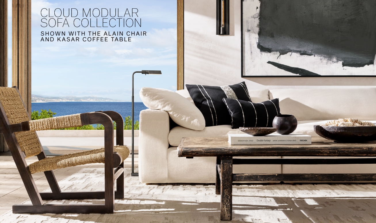 Restoration Hardware Introducing RH Beach House. Discover the Curated