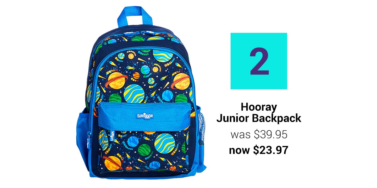 hooray junior backpack