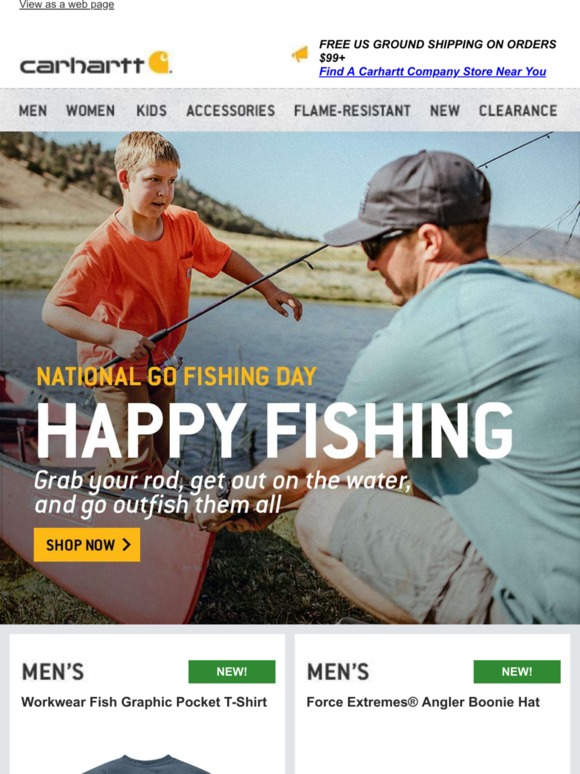 carhartt force extremes angler boonie