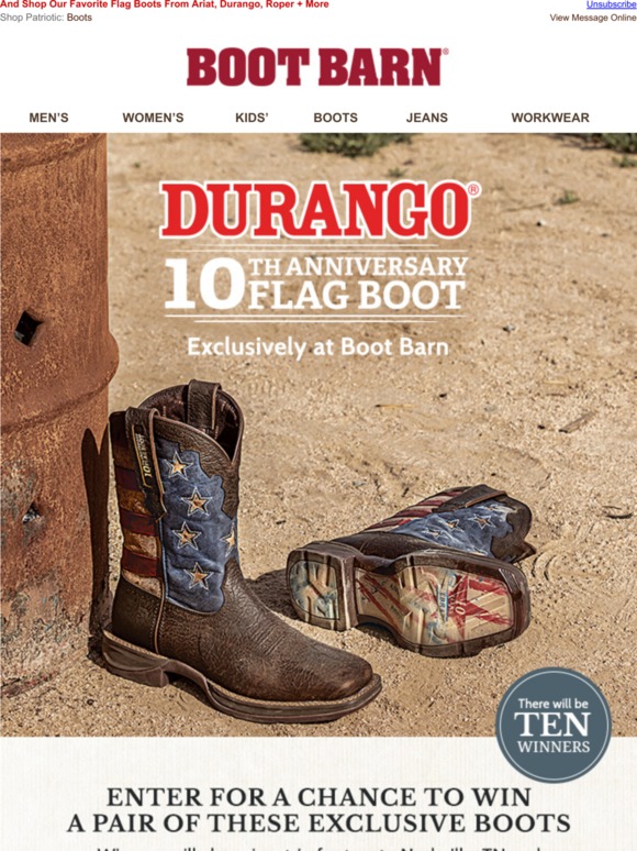 durango boots boot barn