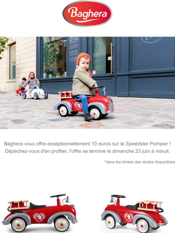 10 € offerts sur le Porteur Pompier !