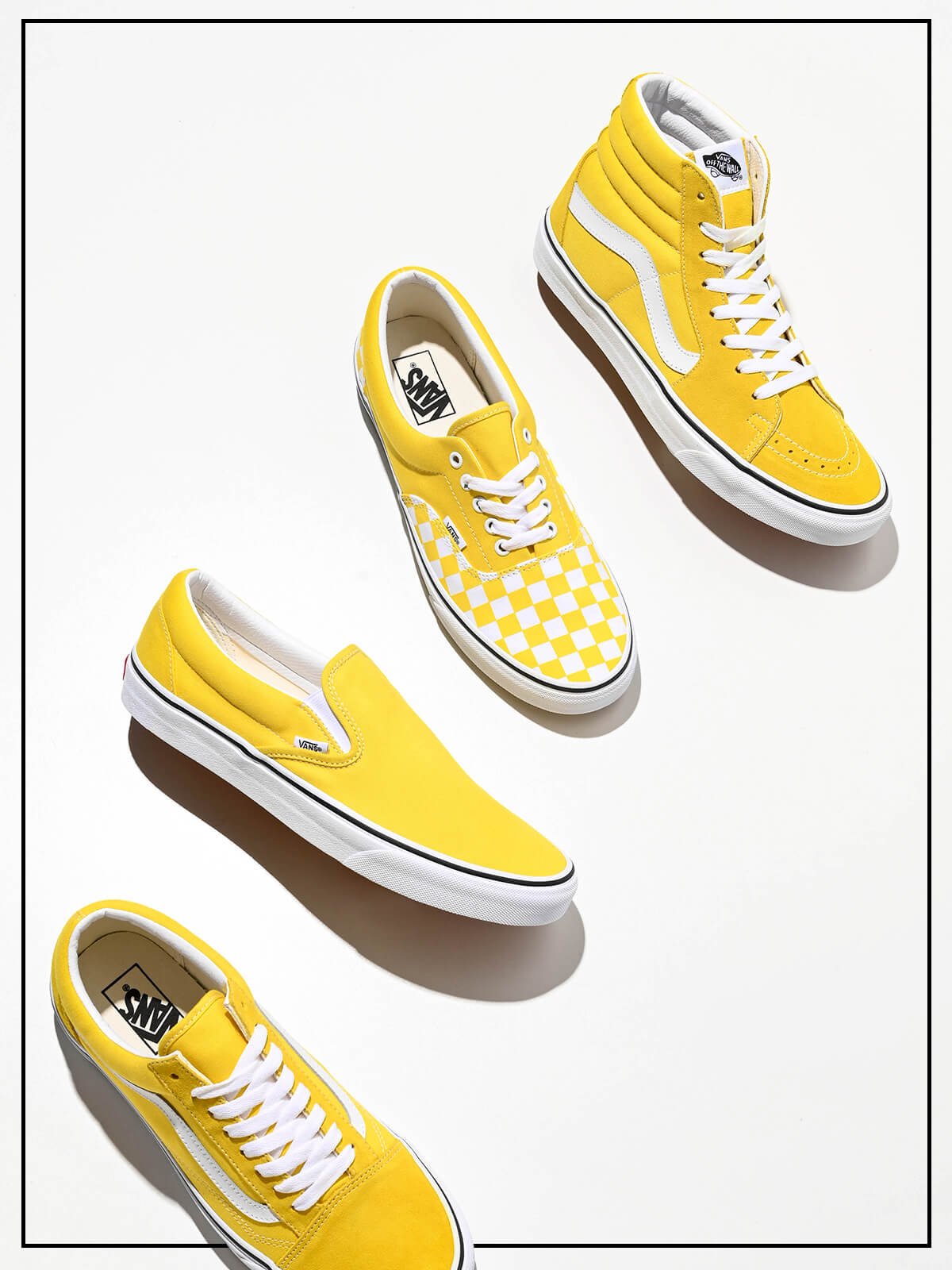 canary yellow vans