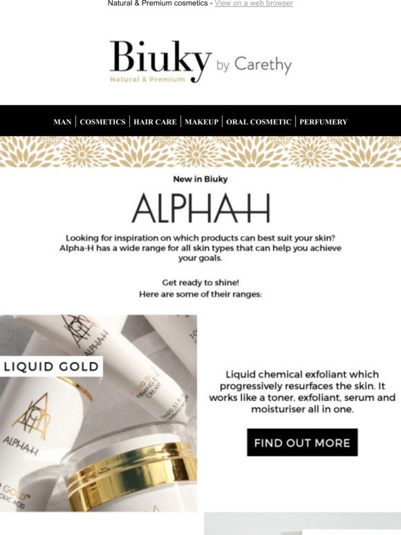 Alpha-H | The brand that will make you shine ✨ 