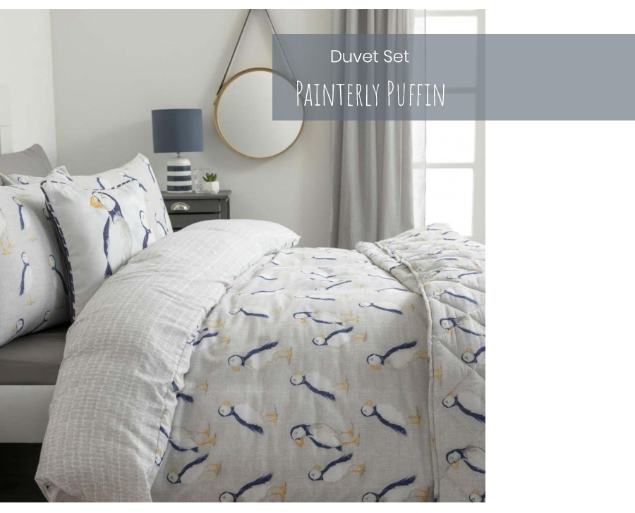 puffin duvet