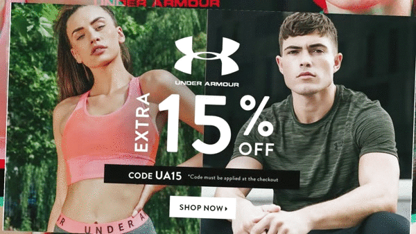 15 off under armour