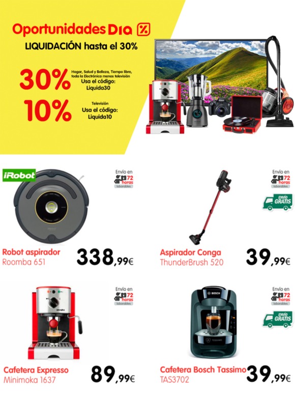   Robot aspirador Roomba 651 con el 30% DTO