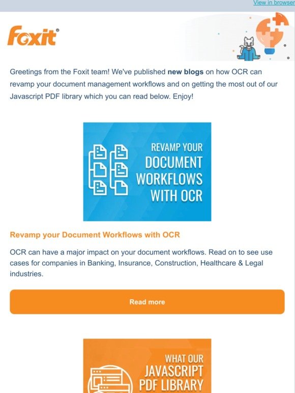 Revamp document workflows with OCR & our Javascript PDF library