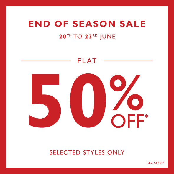 Clarks Shoes- (CPS): FLAT 50% OFF | END 
