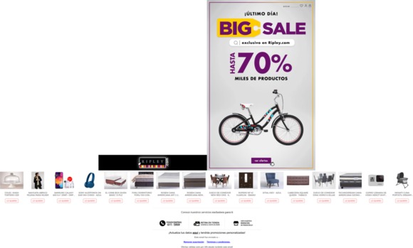 📢¡Últimas horas BIG SALE! Hasta 70% miles de productos