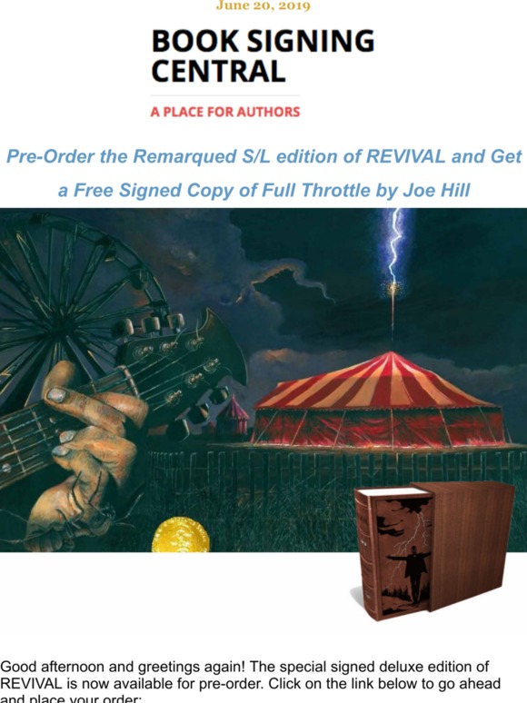pre-order REVIVAL S/L now + get free bonus gift