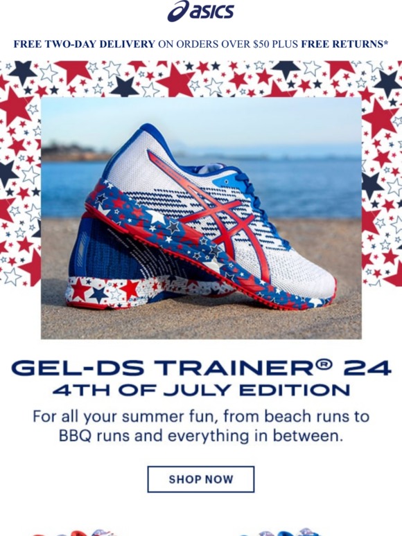 asics 4th of july