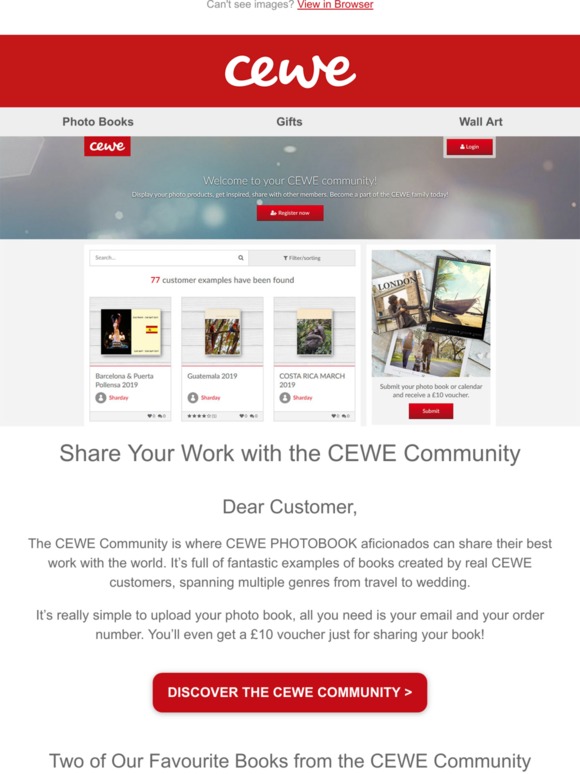 CEWE: Share Your Work with the CEWE Community | Milled