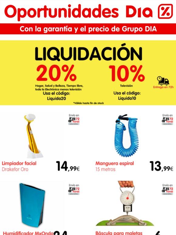 Los días de liquidación están a punto de terminar...