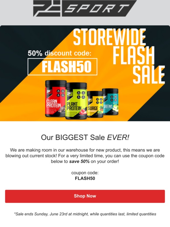 50% Off | Biggest Sale EVER!