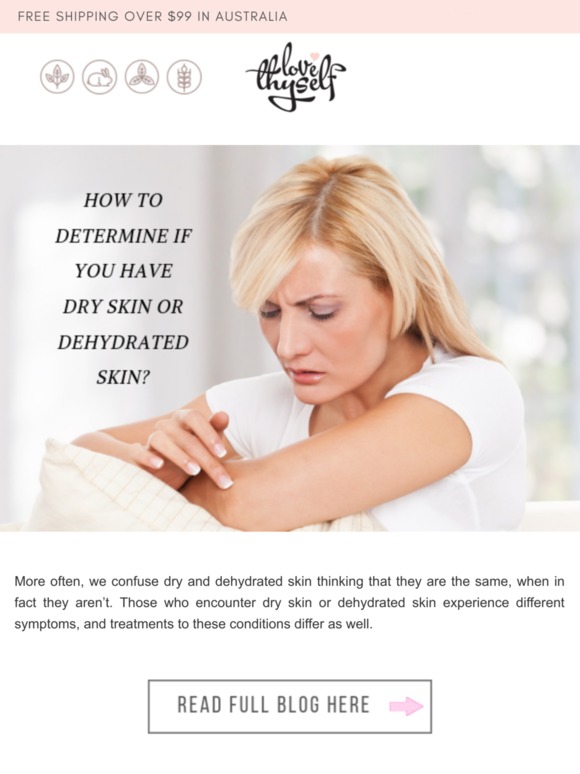 Latest Blog - How to Determine If You Have Dry Or Dehydrated Skin?
