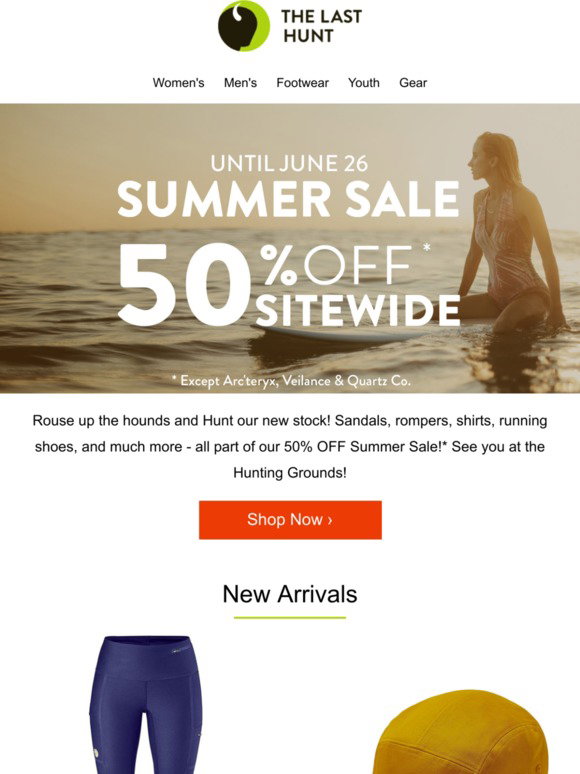 The Last Hunt: New arrivals 50% off 
