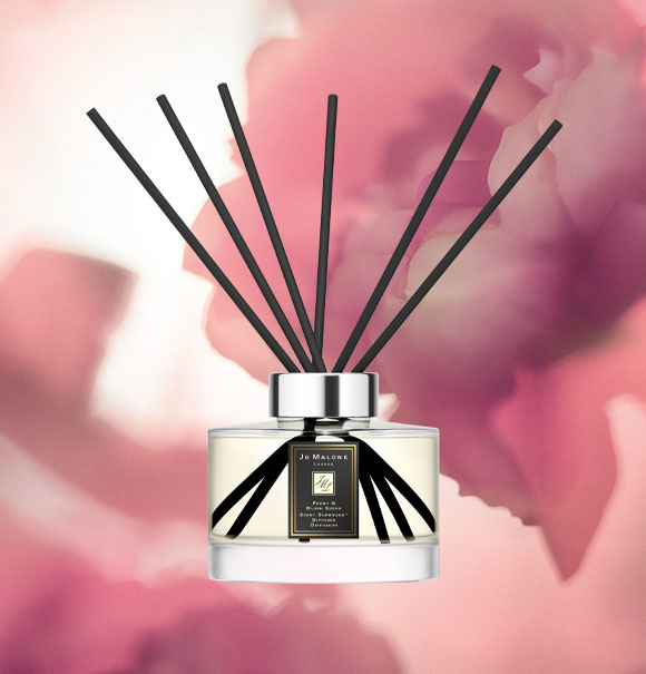 peony blush suede diffuser