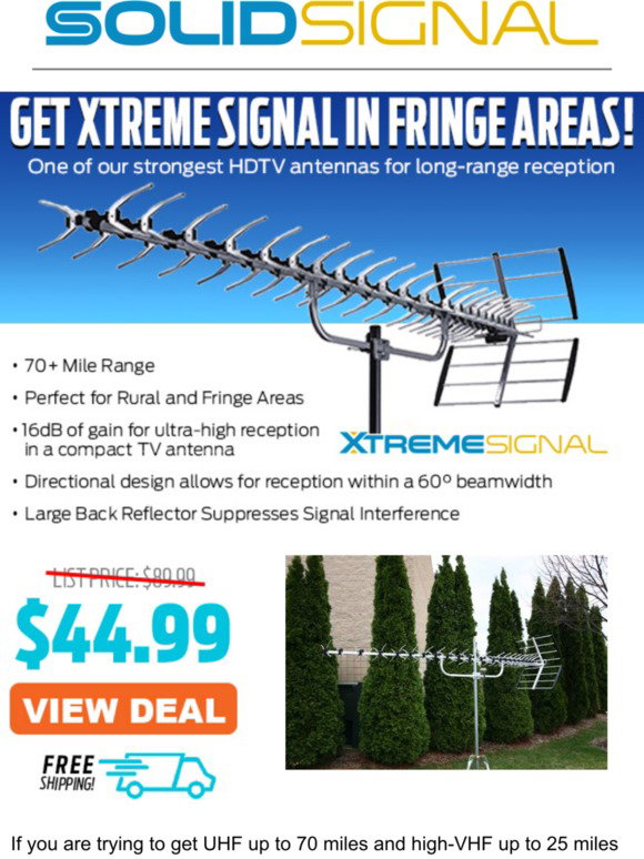 best tv antenna booster for rural areas