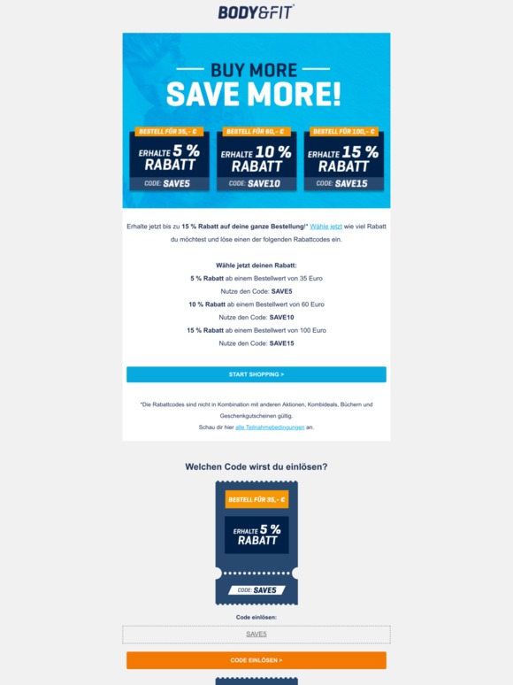 Buy More & Save More!