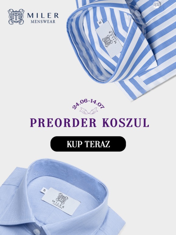 Najpopularniejsze modele koszul 50zł taniej >>