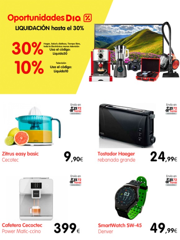  Adelántate a las REBAJAS con el 30% en tus compras