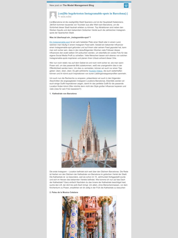 [New post] [:en]Die begehrtesten Instagramable-spots in Barcelona[:]