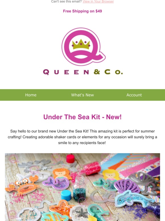 New Product Alert - Under The Sea