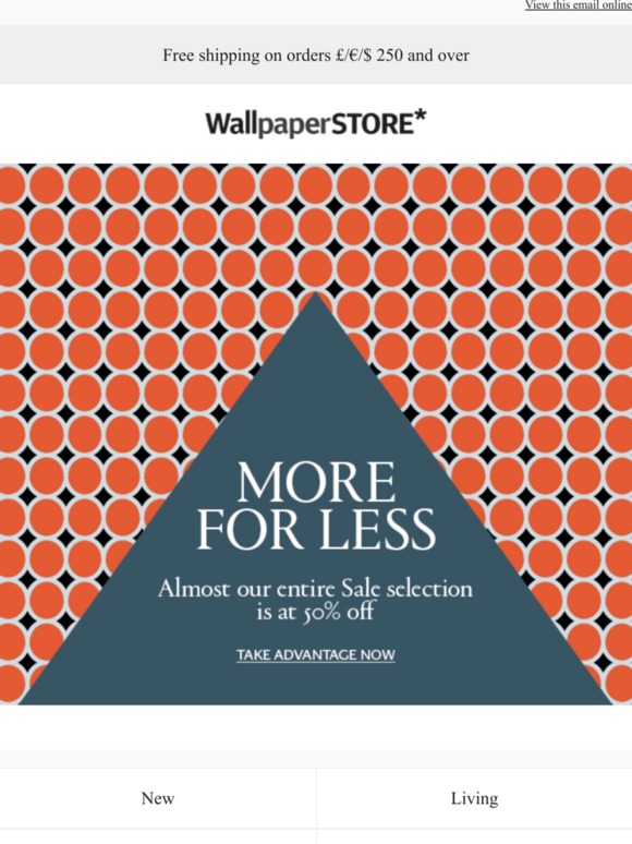 WallpaperSTORE* Almost our entire Sale at 50 off Milled