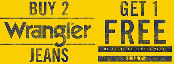 wrangler jeans buy 2 get 1 free