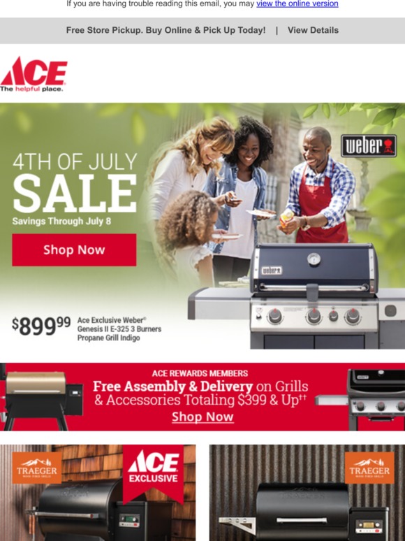 Ace Hardware 4th of July Sale Going on Now! Milled