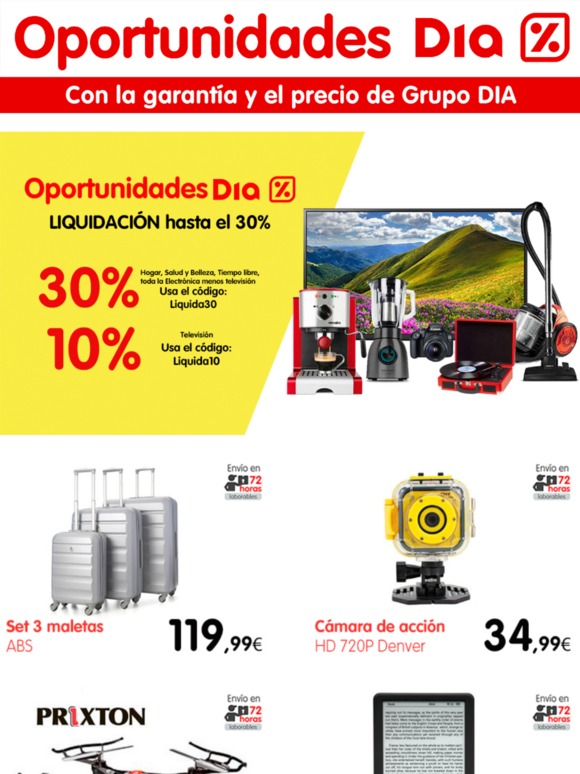   Últimos productos, últimas horas... aprovecha tu descuento