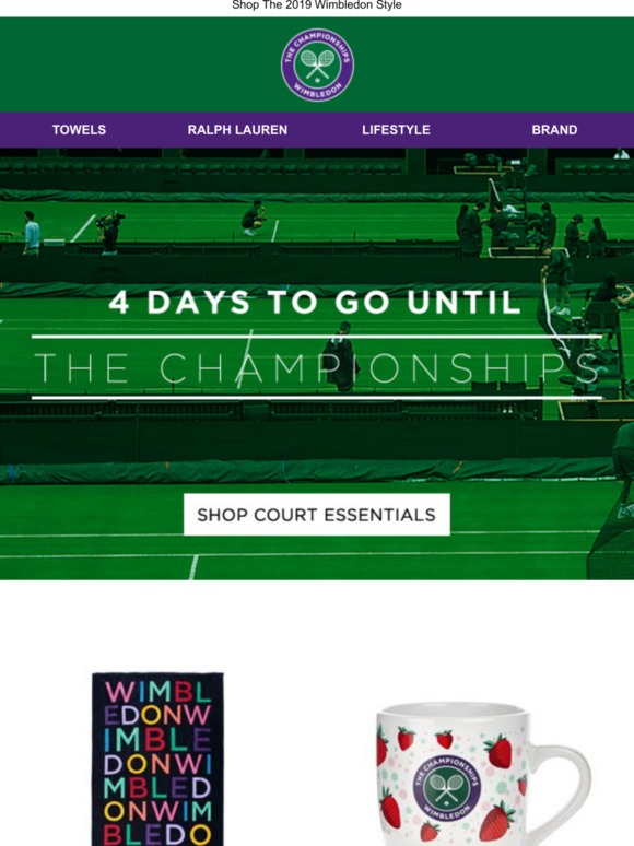 4 Days To Go Until The Championships 🎾
