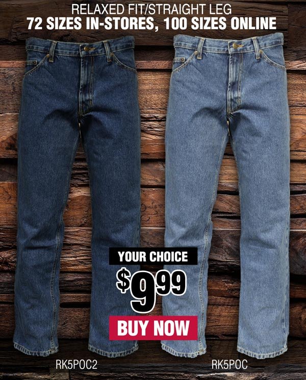 Rural King.com: RK Jeans Only $9.99 Every Day! | Milled