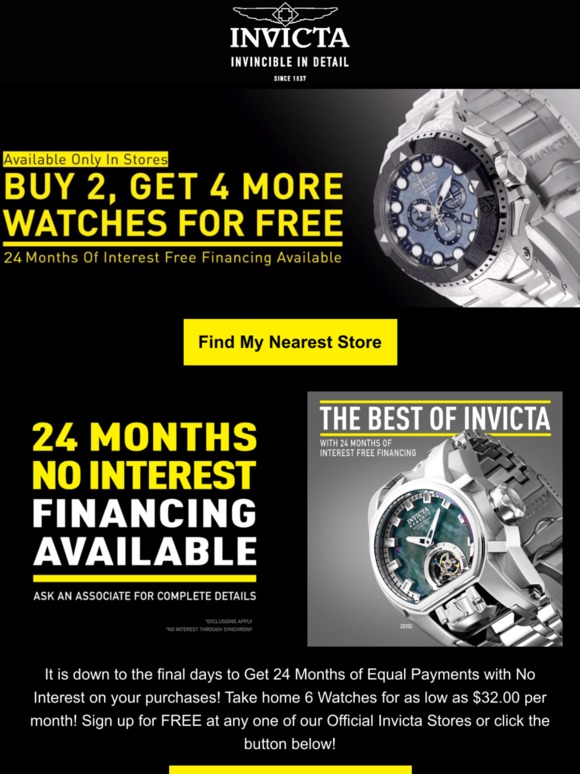 Invicta Watches Closest Invicta Store Invicta Buy Get Free Details