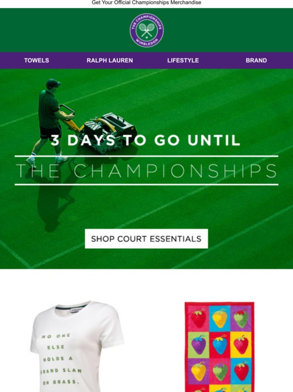 3 Days To Go Until The Championships 🎾