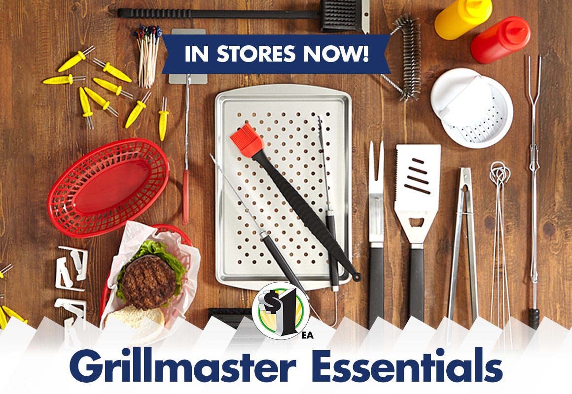 Dollar Tree Grill It Like It's Hot! Milled