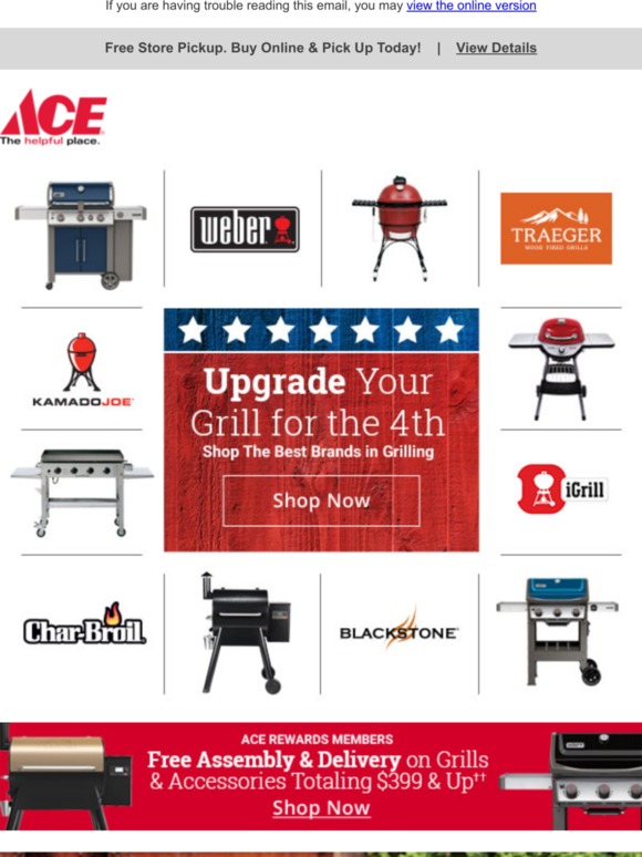 Ace Hardware Get Ready for the Backyard BBQ Milled